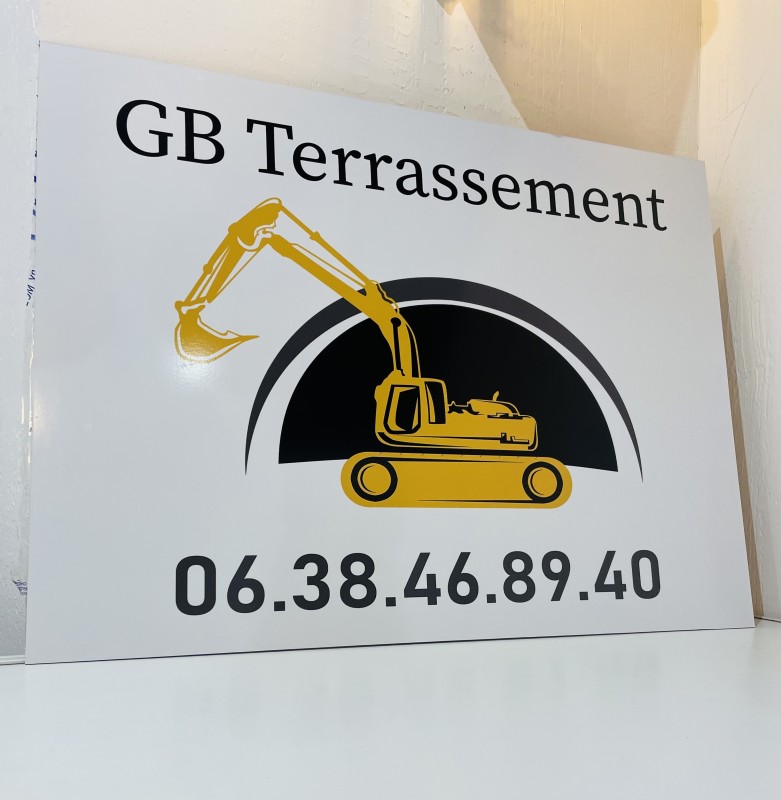 Fabrication et pose de panneaux professionnels de communication visuelle à fixer sur portail ou mur à La Ciotat, Auriol et La Bouilladisse