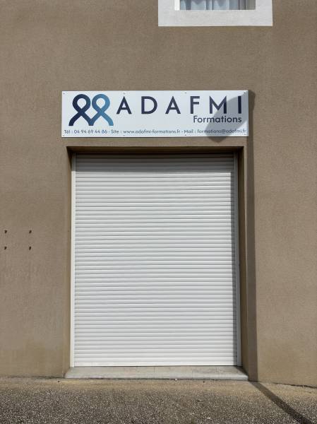 Création d’une enseigne non lumineuse en panneau Dibond pour une association à Saint-Zacharie